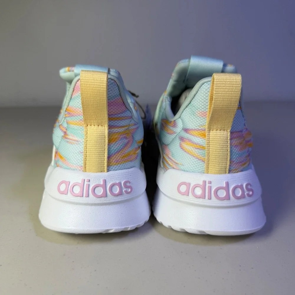 Adidas Lite Racer Adapt 5.0 K Slip On Sneakers Youth Kids 7 / Womens 8.5 ID3647